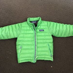 Patagonia toddler down jacket